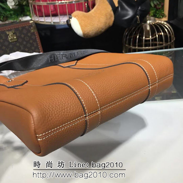 HERMES愛馬仕 最新款 男士手提斜挎包 豎款 8830-3 JD1135